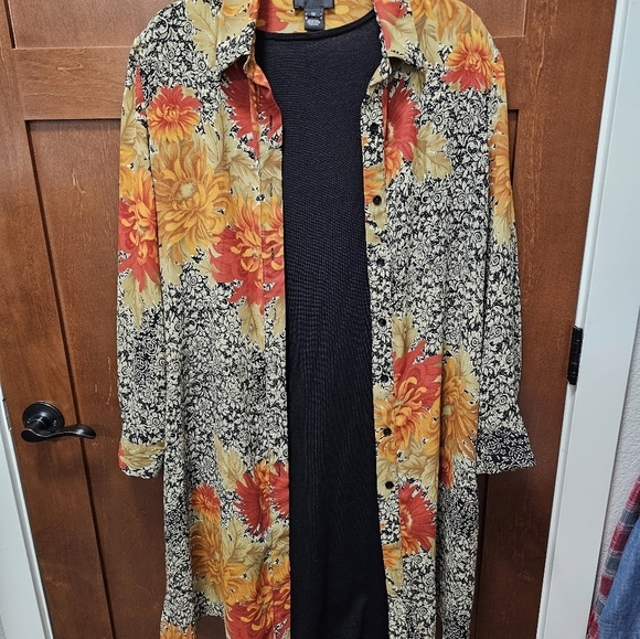 VIRGO Kimono Sz Lg - Picture 2 of 8